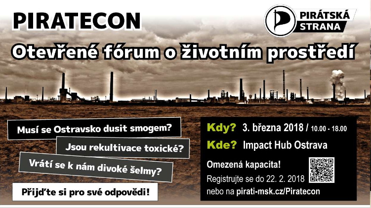 PirateCon: Otevřené fórum o životním prostředí