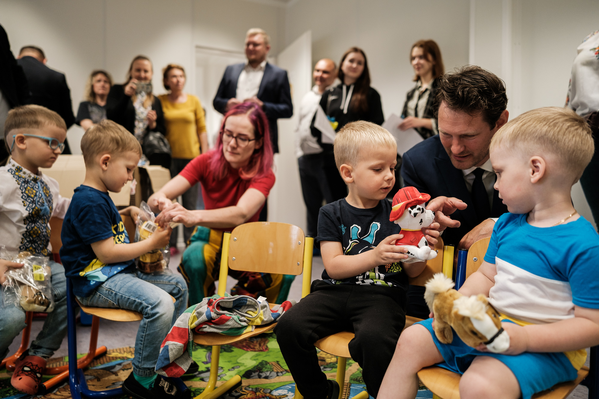 Europoslankyně Gregorová navštívila centrum pro ukrajinské děti v Praze