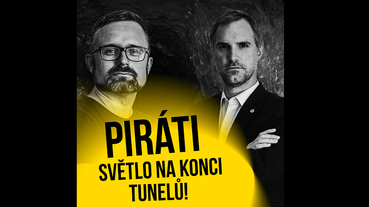Piráti jako světlo na konci tunelů. Nový podcast s pirátským europoslancem Peksou ukazuje Prahu v novém světle